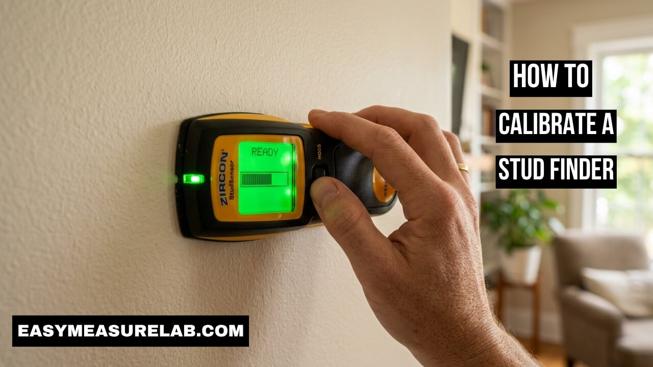 How to Calibrate a Stud Finder