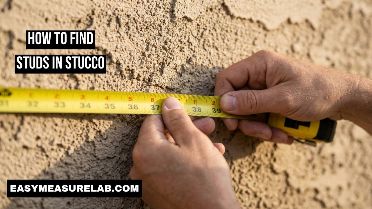 How to Find Studs in Stucco