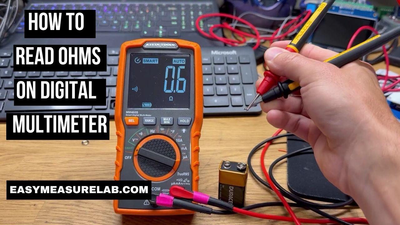 How to Read Ohms on Digital Multimeter