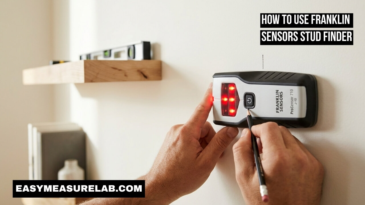 How to Use Franklin Sensors Stud Finder