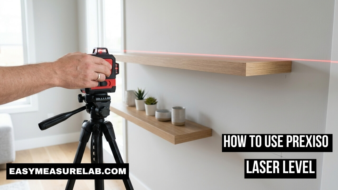 How to Use Prexiso Laser Level