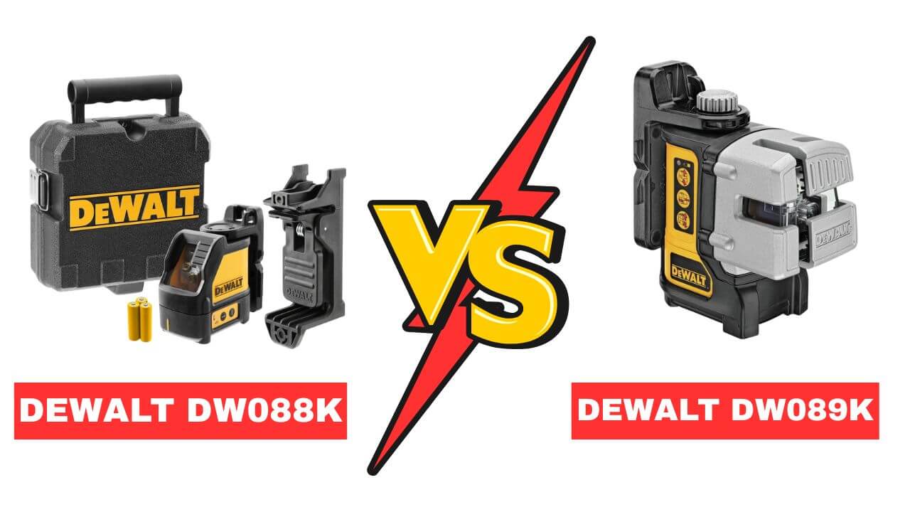 Dewalt Dw088k Vs Dewalt Dw089k