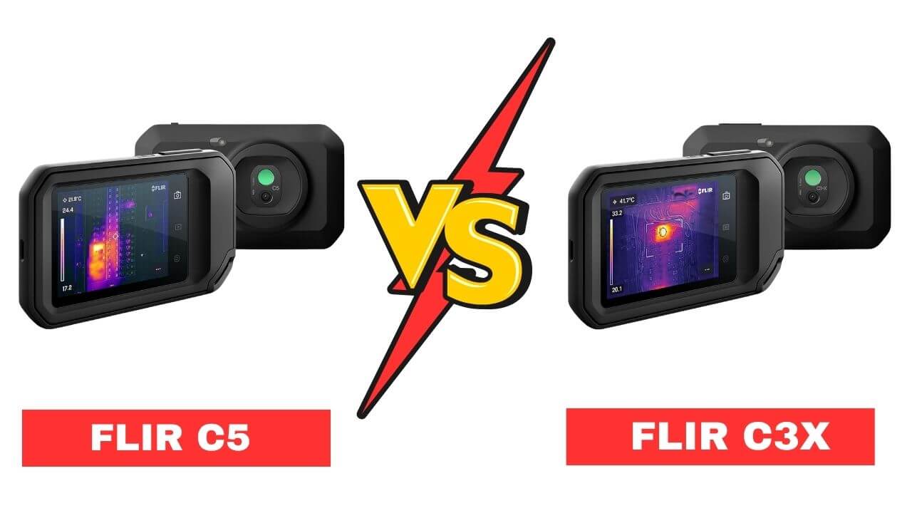 FLIR C5 vs C3X