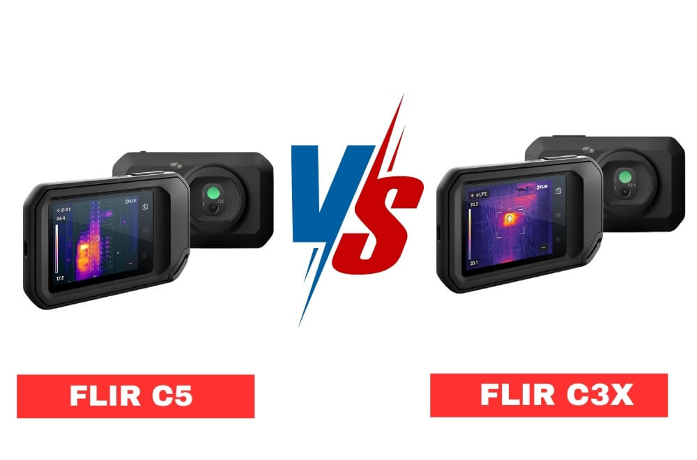 FLIR C5 vs C3X