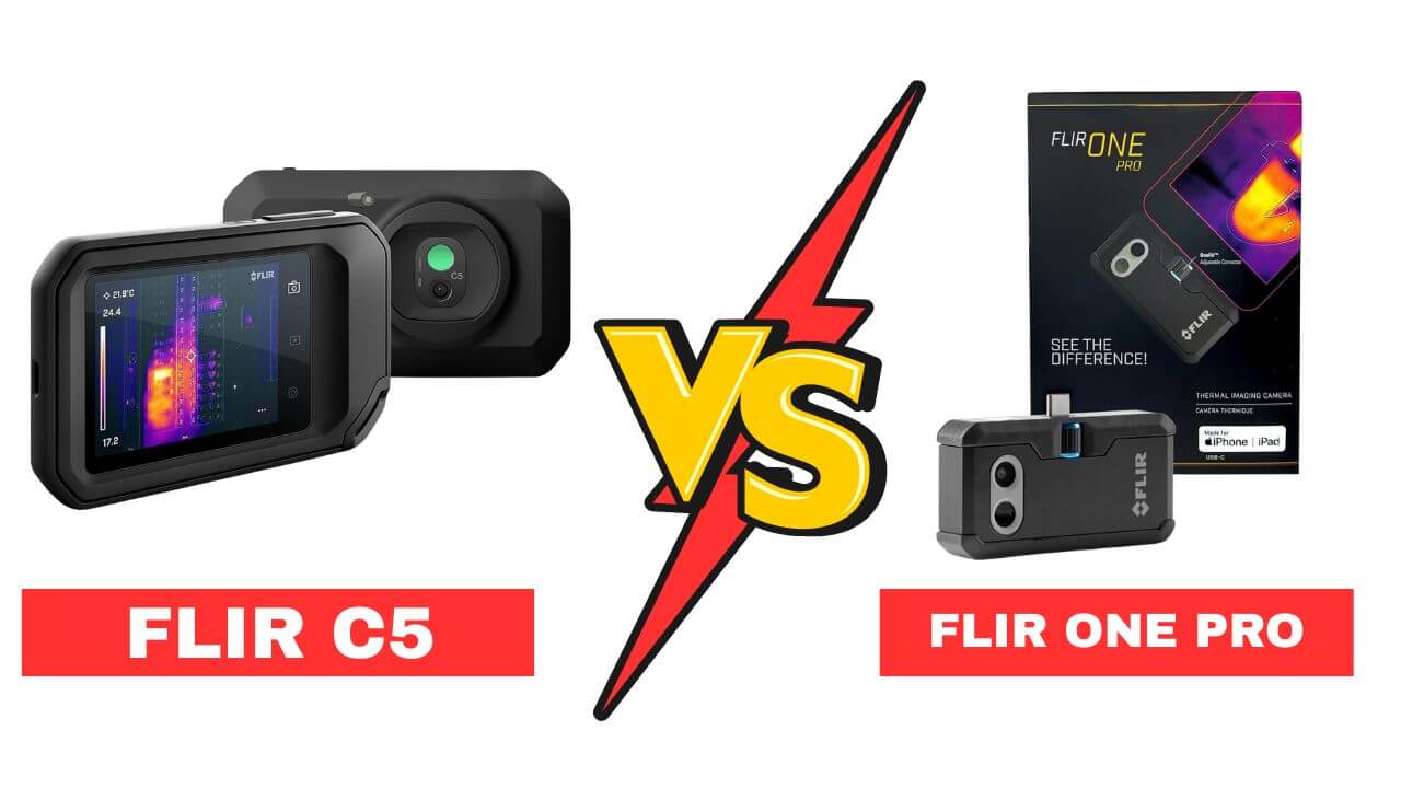 FLIR C5 vs FLIR ONE Pro