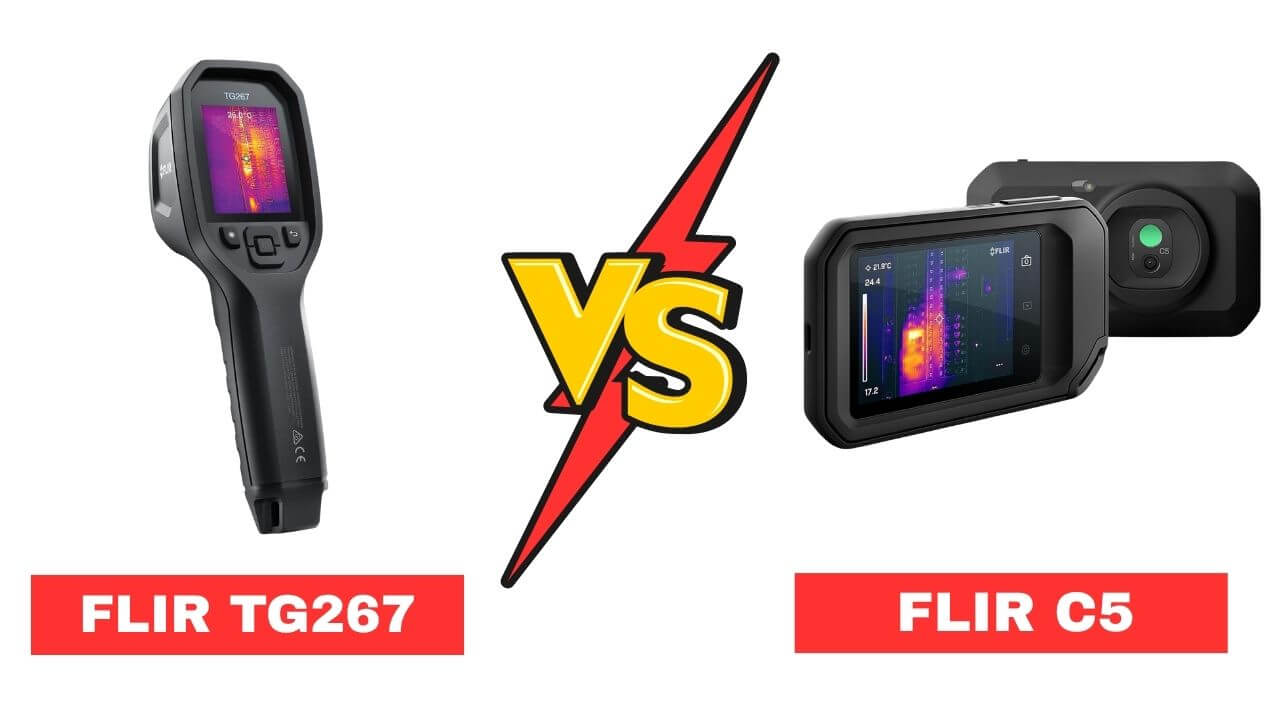 FLIR TG267 Vs C5