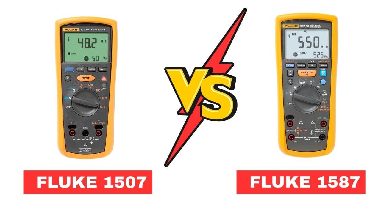 Fluke 1507 Vs 1587