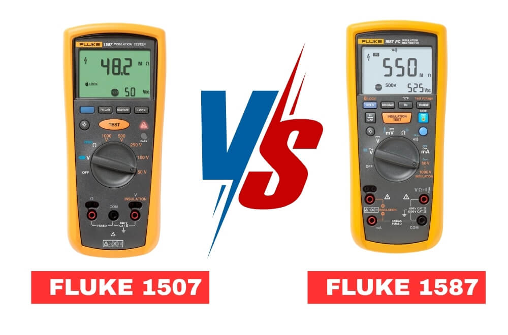 Fluke 1507 Vs 1587v