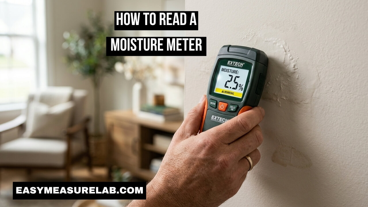 How to Read a Moisture Meter