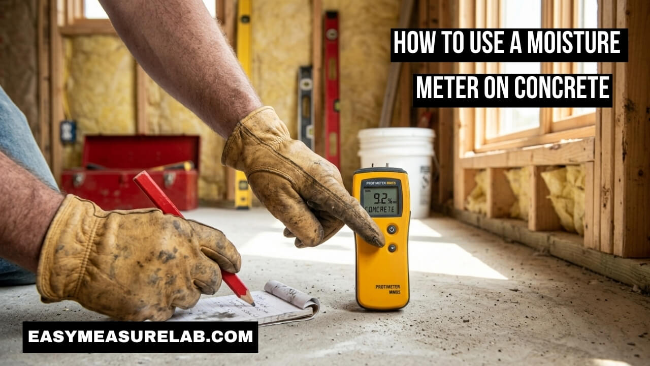 How to Use a Moisture Meter on Concrete