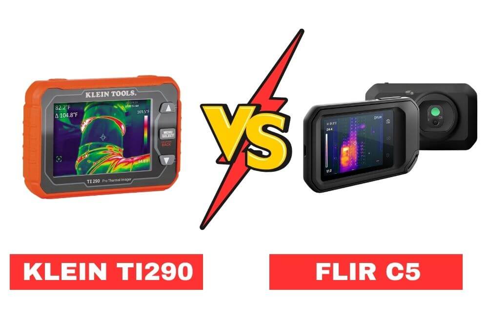 Klein TI290 Vs FLIR C5