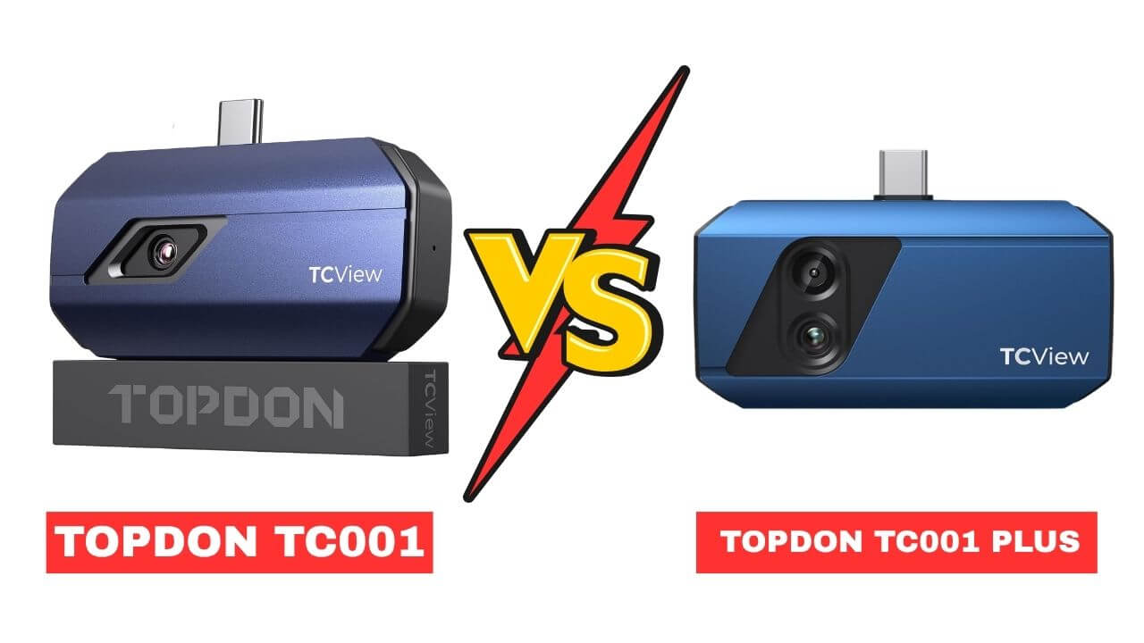 TOPDON TC001 vs TC001 Plus