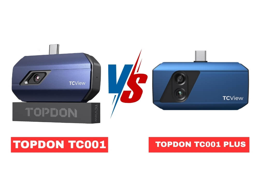TOPDON TC001 vs TC001 Plus